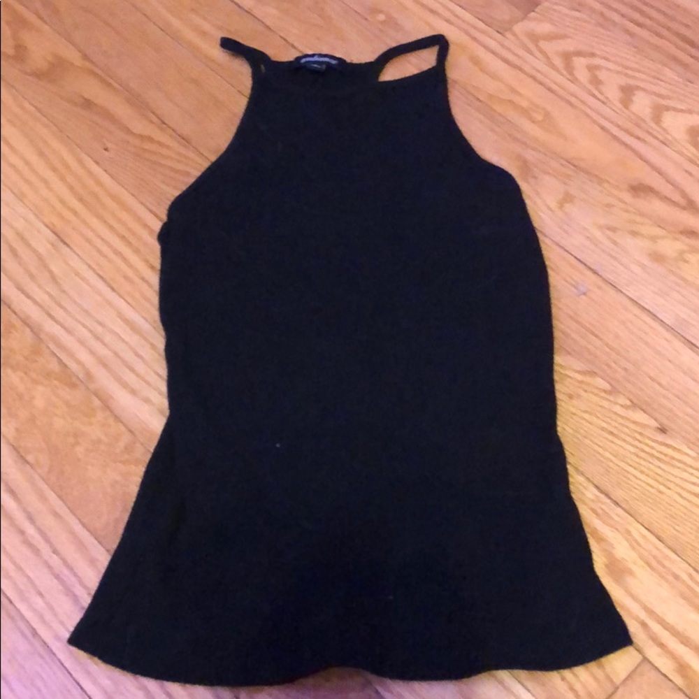 black tank top